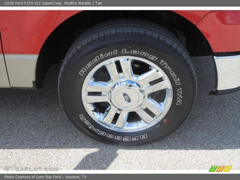 Redfire Metallic / Tan 2008 Ford F150 XLT SuperCrew