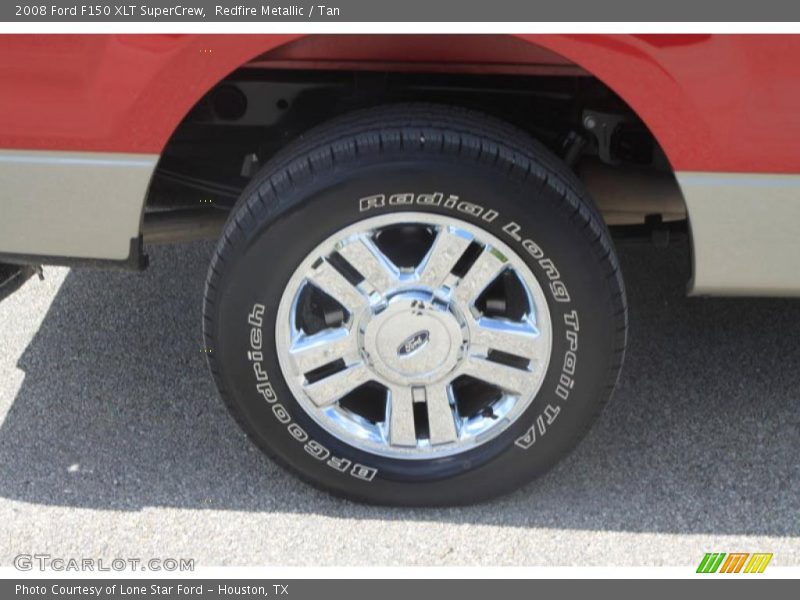 Redfire Metallic / Tan 2008 Ford F150 XLT SuperCrew
