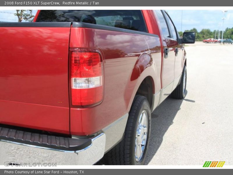 Redfire Metallic / Tan 2008 Ford F150 XLT SuperCrew