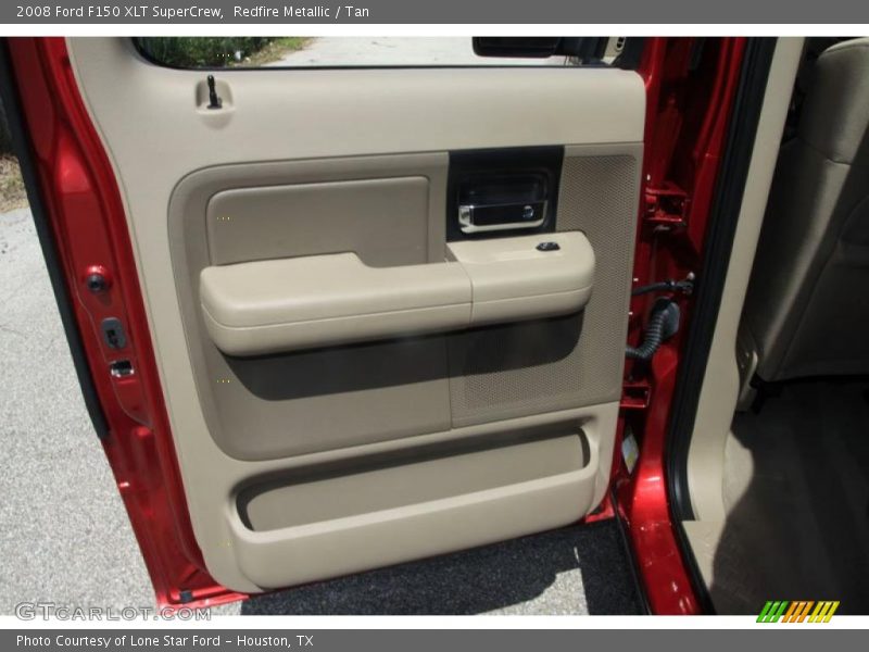 Redfire Metallic / Tan 2008 Ford F150 XLT SuperCrew