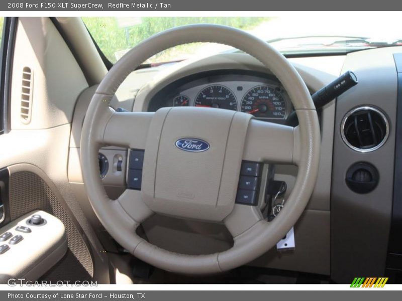 Redfire Metallic / Tan 2008 Ford F150 XLT SuperCrew