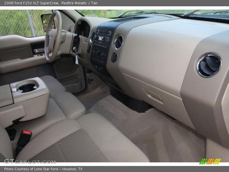 Redfire Metallic / Tan 2008 Ford F150 XLT SuperCrew