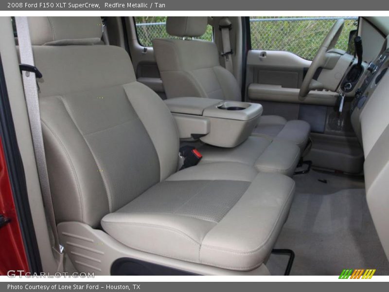 Redfire Metallic / Tan 2008 Ford F150 XLT SuperCrew