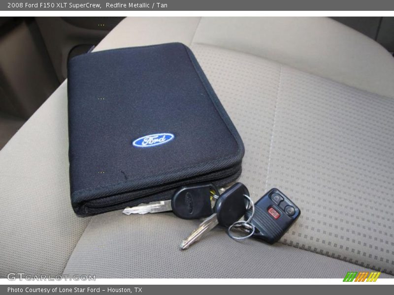 Redfire Metallic / Tan 2008 Ford F150 XLT SuperCrew