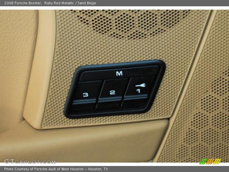 Ruby Red Metallic / Sand Beige 2008 Porsche Boxster