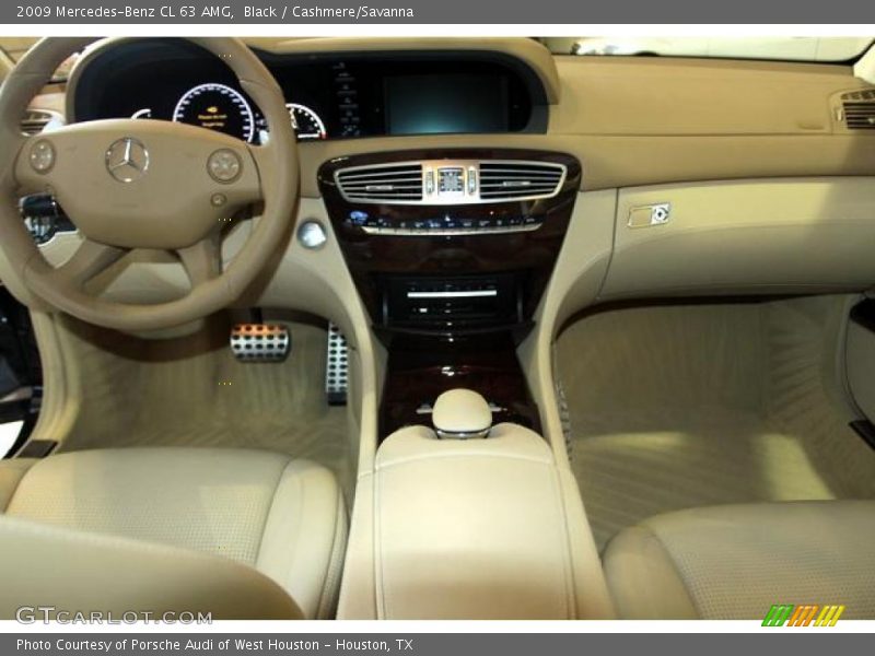 Black / Cashmere/Savanna 2009 Mercedes-Benz CL 63 AMG