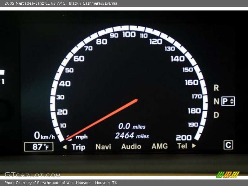Black / Cashmere/Savanna 2009 Mercedes-Benz CL 63 AMG