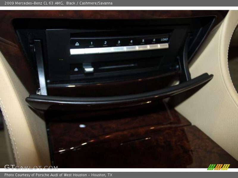 Black / Cashmere/Savanna 2009 Mercedes-Benz CL 63 AMG