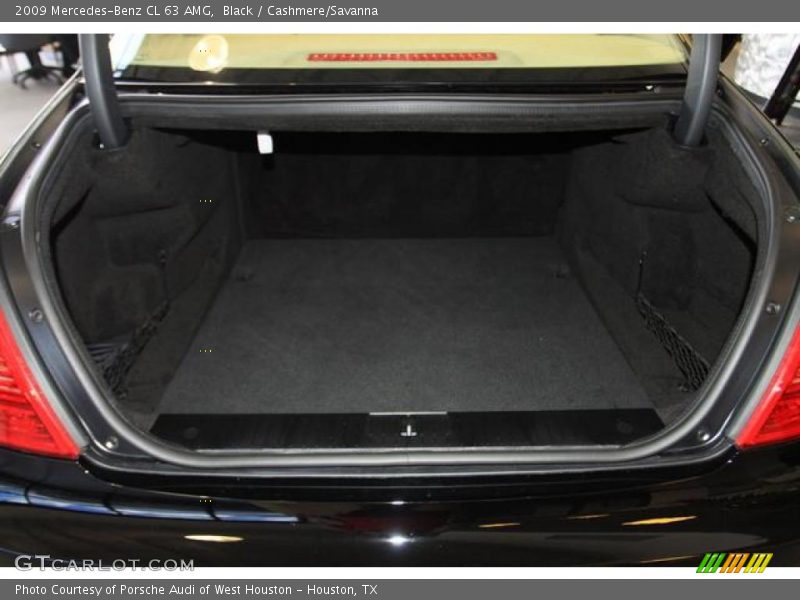 Black / Cashmere/Savanna 2009 Mercedes-Benz CL 63 AMG