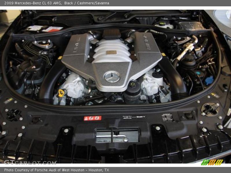 Black / Cashmere/Savanna 2009 Mercedes-Benz CL 63 AMG