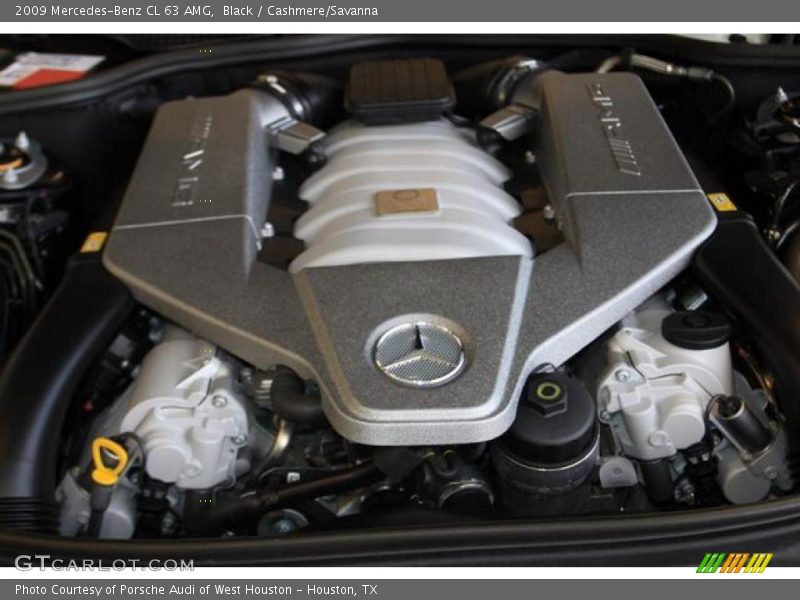 Black / Cashmere/Savanna 2009 Mercedes-Benz CL 63 AMG