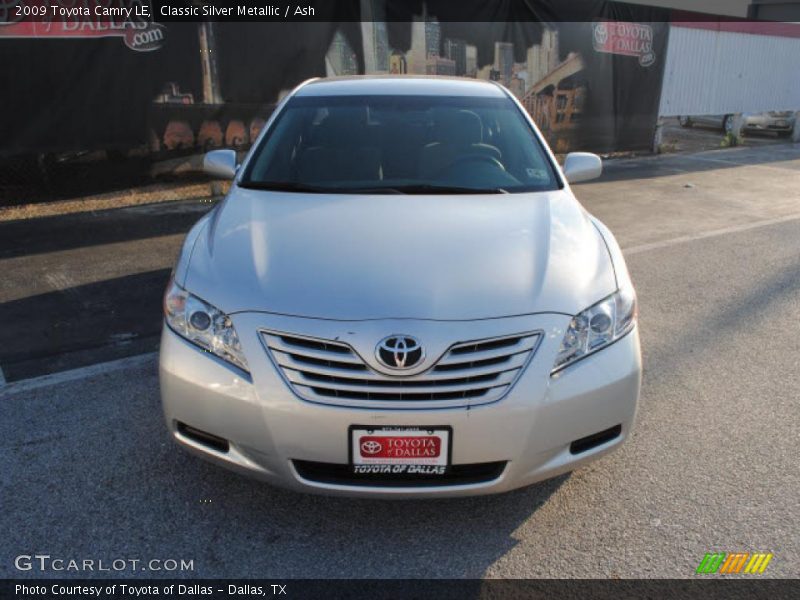 Classic Silver Metallic / Ash 2009 Toyota Camry LE