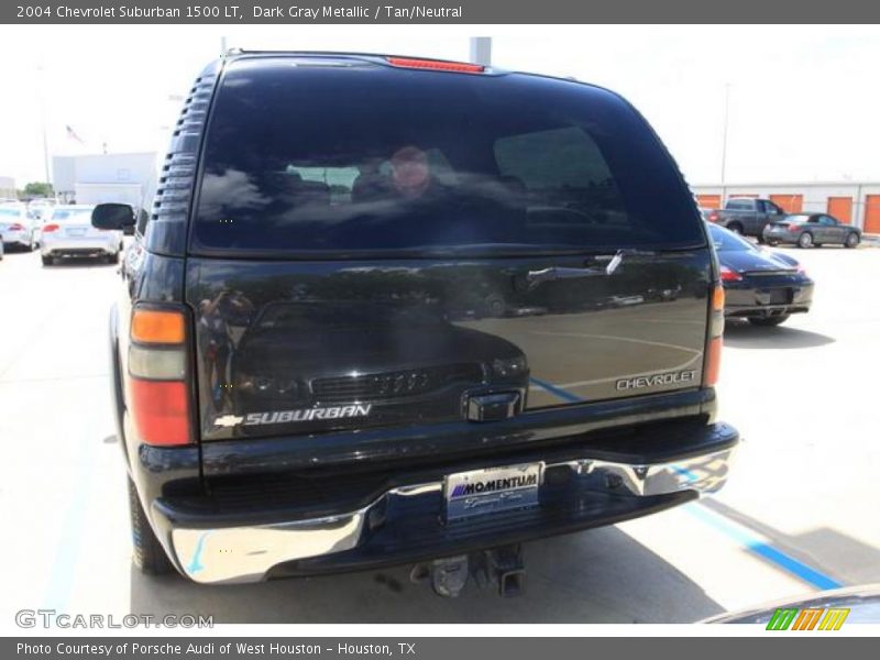 Dark Gray Metallic / Tan/Neutral 2004 Chevrolet Suburban 1500 LT