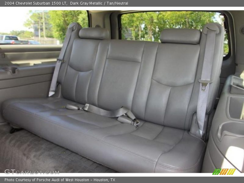 Dark Gray Metallic / Tan/Neutral 2004 Chevrolet Suburban 1500 LT