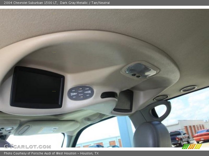 Dark Gray Metallic / Tan/Neutral 2004 Chevrolet Suburban 1500 LT