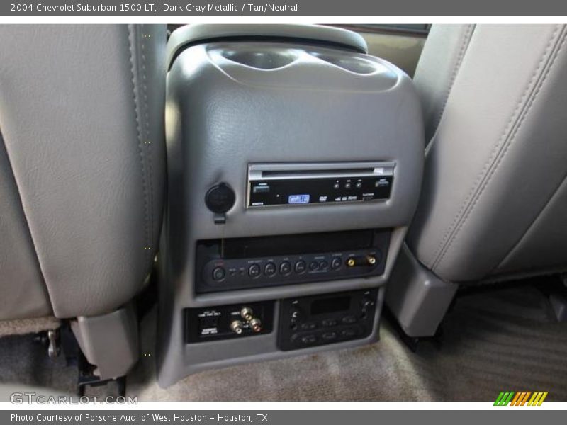 Dark Gray Metallic / Tan/Neutral 2004 Chevrolet Suburban 1500 LT