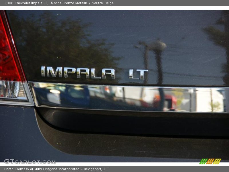 Mocha Bronze Metallic / Neutral Beige 2008 Chevrolet Impala LT