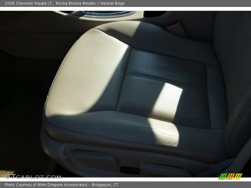Mocha Bronze Metallic / Neutral Beige 2008 Chevrolet Impala LT