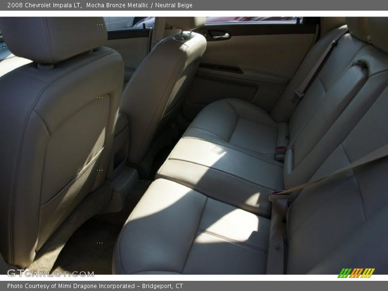 Mocha Bronze Metallic / Neutral Beige 2008 Chevrolet Impala LT