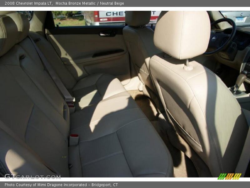 Mocha Bronze Metallic / Neutral Beige 2008 Chevrolet Impala LT