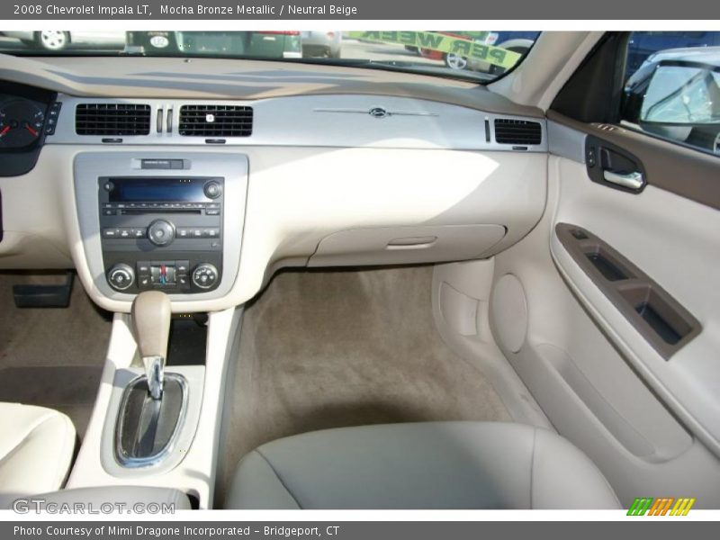 Mocha Bronze Metallic / Neutral Beige 2008 Chevrolet Impala LT