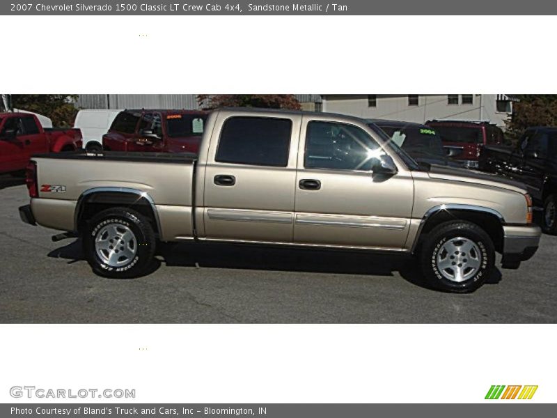 Sandstone Metallic / Tan 2007 Chevrolet Silverado 1500 Classic LT Crew Cab 4x4