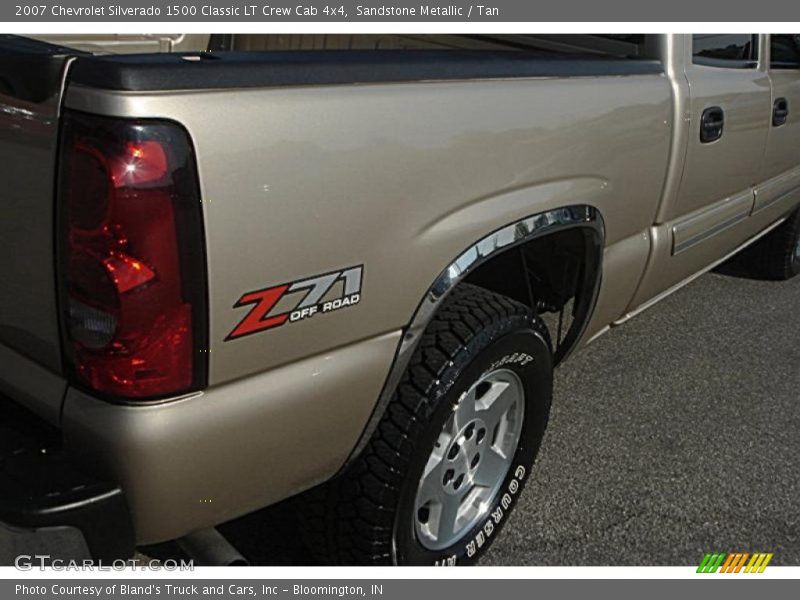 Sandstone Metallic / Tan 2007 Chevrolet Silverado 1500 Classic LT Crew Cab 4x4