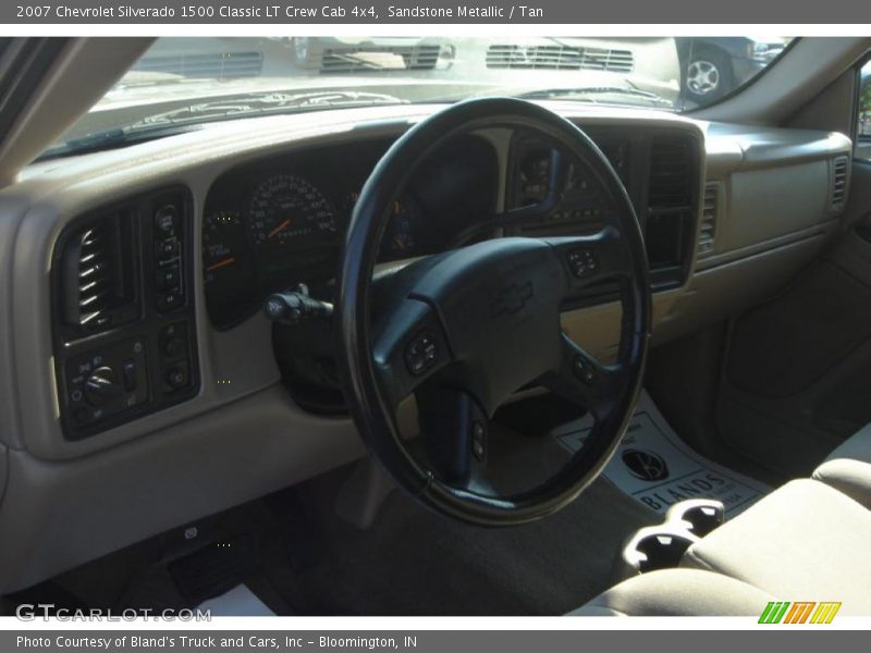 Sandstone Metallic / Tan 2007 Chevrolet Silverado 1500 Classic LT Crew Cab 4x4