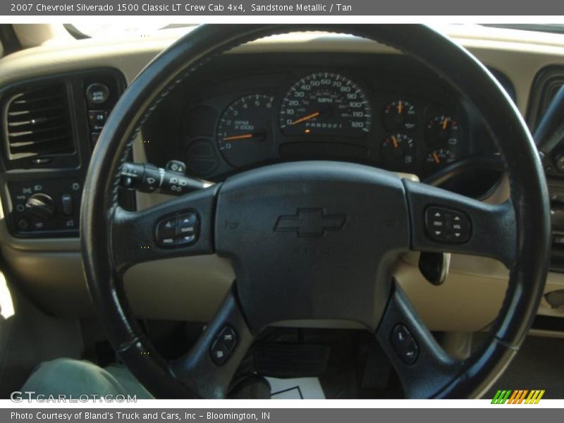 Sandstone Metallic / Tan 2007 Chevrolet Silverado 1500 Classic LT Crew Cab 4x4