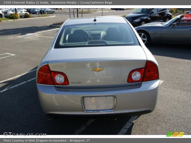 Silverstone Metallic / Cocoa/Cashmere Beige 2008 Chevrolet Malibu LS Sedan