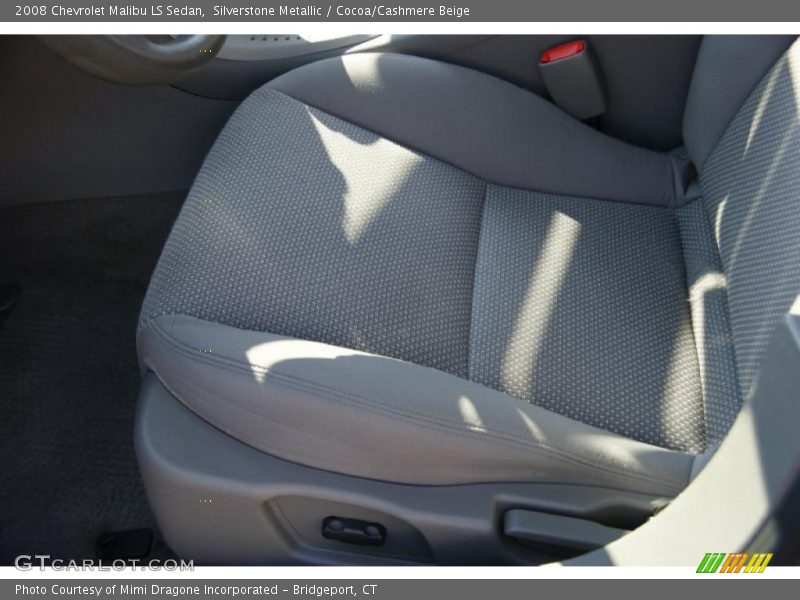 Silverstone Metallic / Cocoa/Cashmere Beige 2008 Chevrolet Malibu LS Sedan