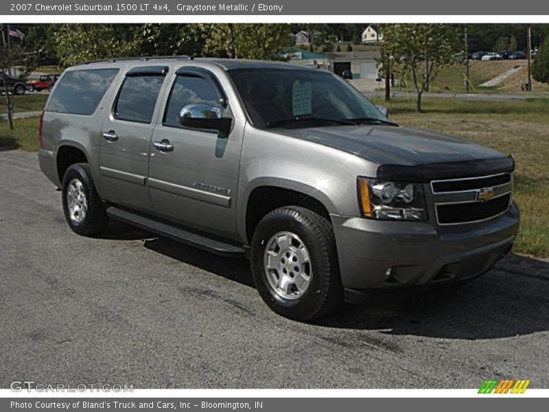 Graystone Metallic / Ebony 2007 Chevrolet Suburban 1500 LT 4x4