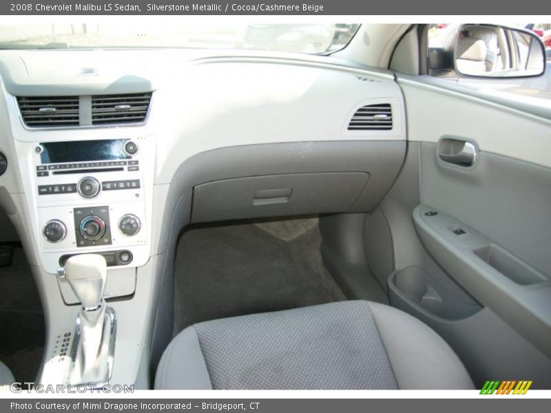 Silverstone Metallic / Cocoa/Cashmere Beige 2008 Chevrolet Malibu LS Sedan