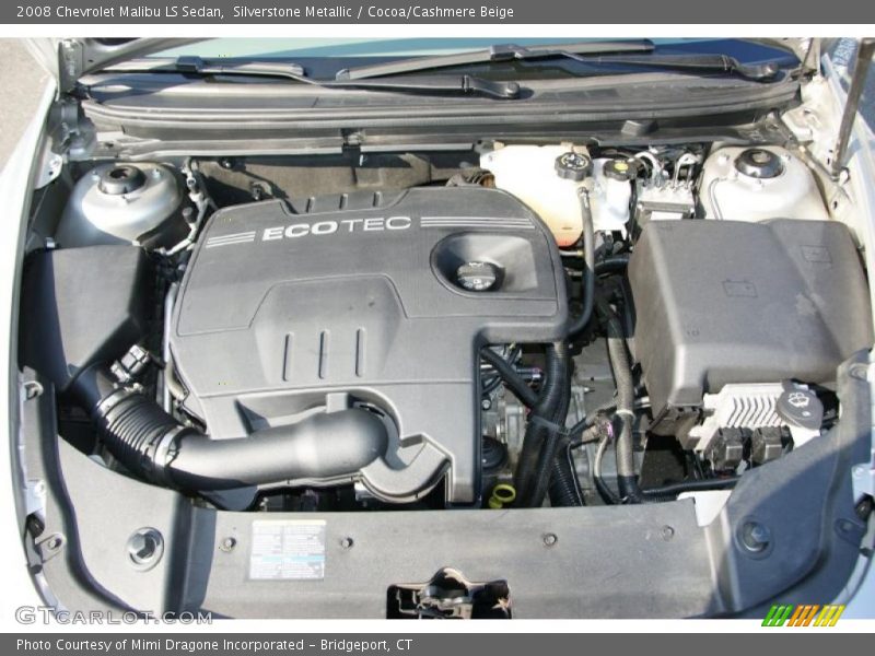 Silverstone Metallic / Cocoa/Cashmere Beige 2008 Chevrolet Malibu LS Sedan