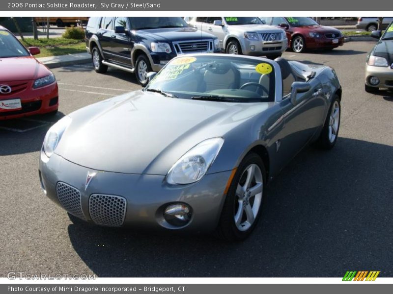 Sly Gray / Steel/Sand 2006 Pontiac Solstice Roadster