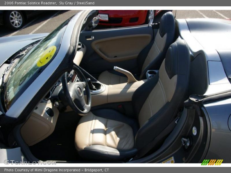 Sly Gray / Steel/Sand 2006 Pontiac Solstice Roadster