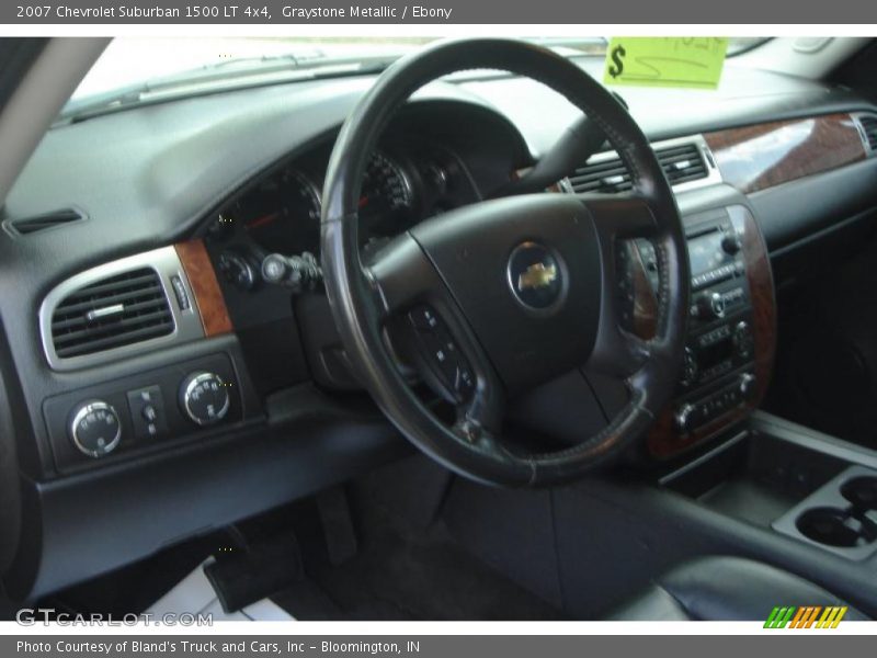 Graystone Metallic / Ebony 2007 Chevrolet Suburban 1500 LT 4x4