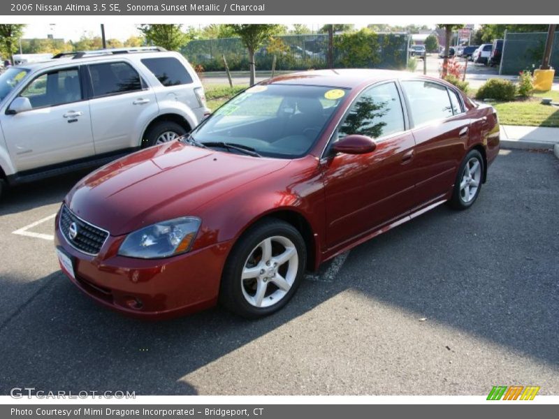 Sonoma Sunset Metallic / Charcoal 2006 Nissan Altima 3.5 SE