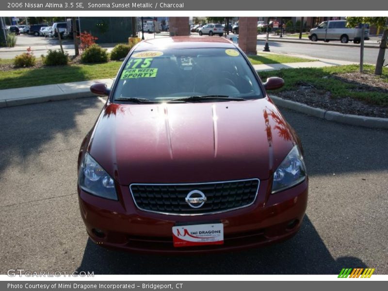 Sonoma Sunset Metallic / Charcoal 2006 Nissan Altima 3.5 SE