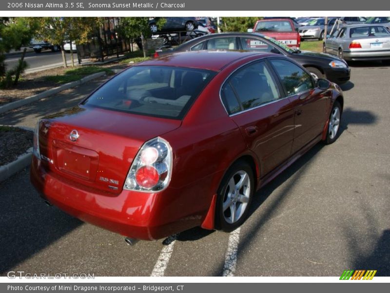 Sonoma Sunset Metallic / Charcoal 2006 Nissan Altima 3.5 SE