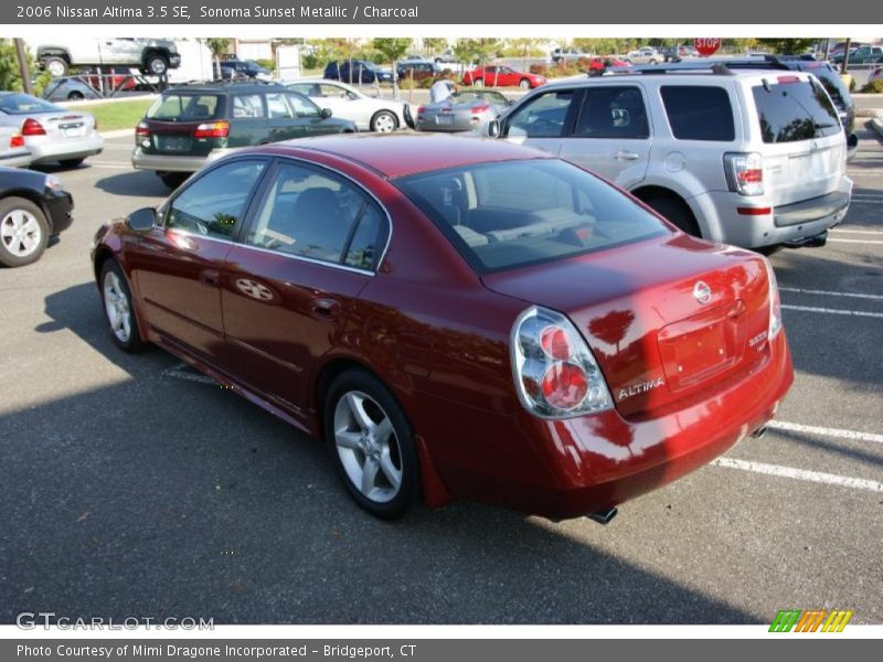 Sonoma Sunset Metallic / Charcoal 2006 Nissan Altima 3.5 SE