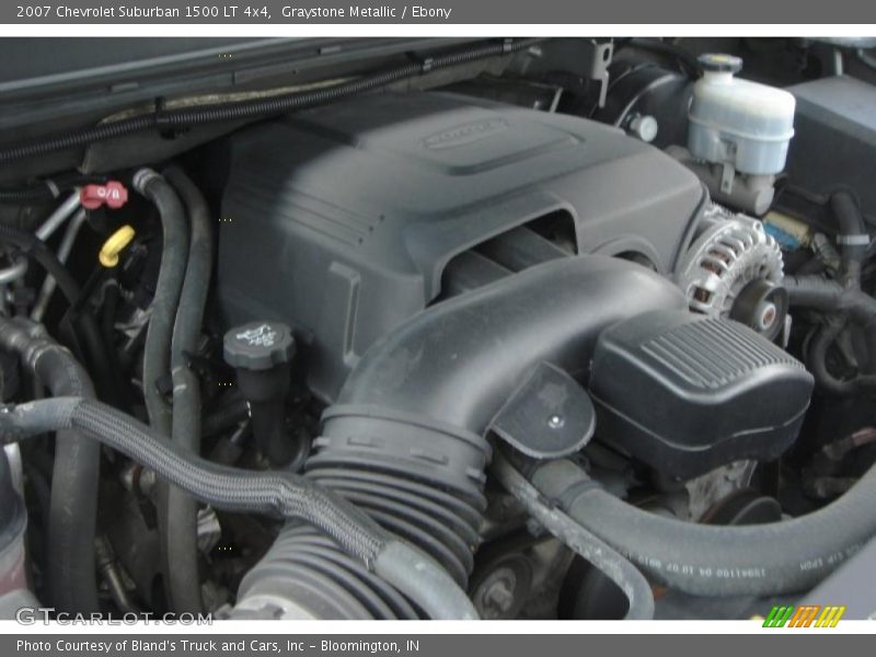 Graystone Metallic / Ebony 2007 Chevrolet Suburban 1500 LT 4x4