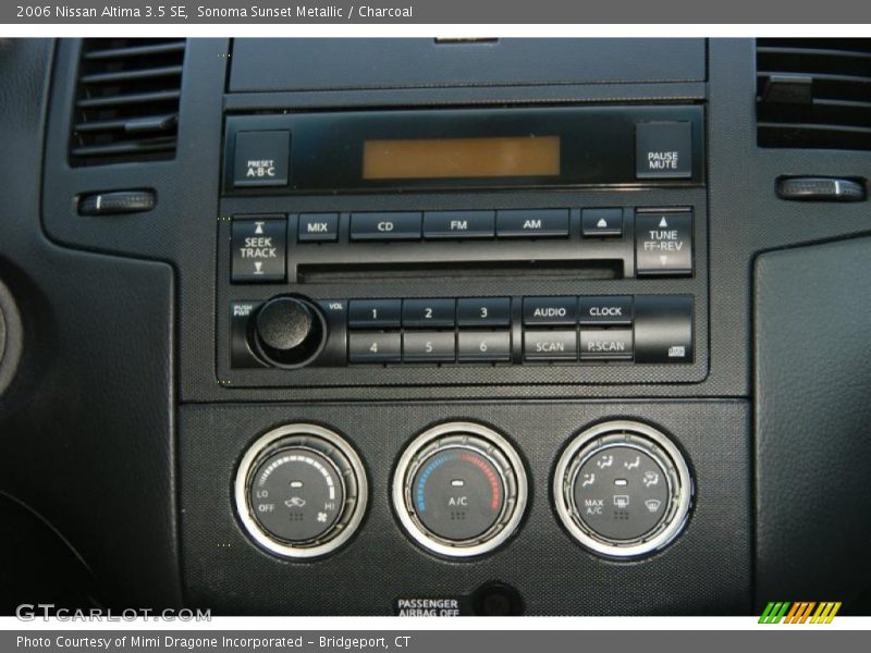 Sonoma Sunset Metallic / Charcoal 2006 Nissan Altima 3.5 SE