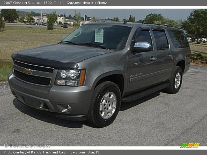 Graystone Metallic / Ebony 2007 Chevrolet Suburban 1500 LT 4x4