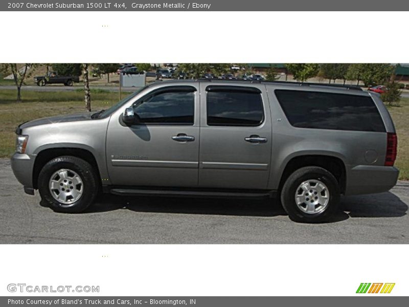 Graystone Metallic / Ebony 2007 Chevrolet Suburban 1500 LT 4x4
