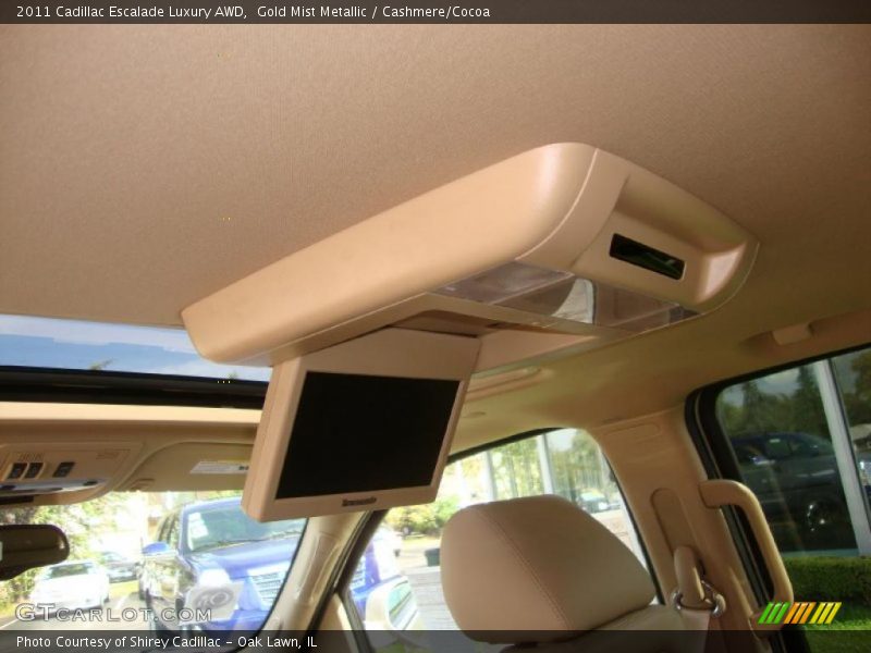 Gold Mist Metallic / Cashmere/Cocoa 2011 Cadillac Escalade Luxury AWD