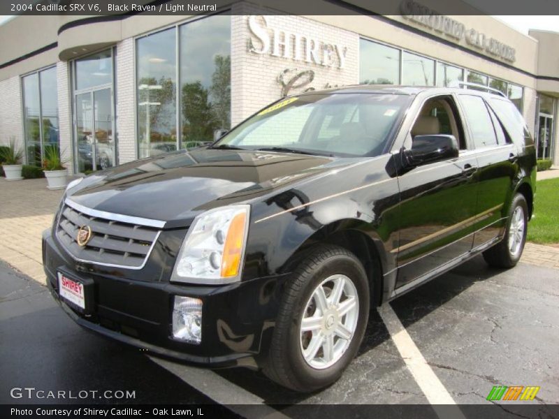 Black Raven / Light Neutral 2004 Cadillac SRX V6