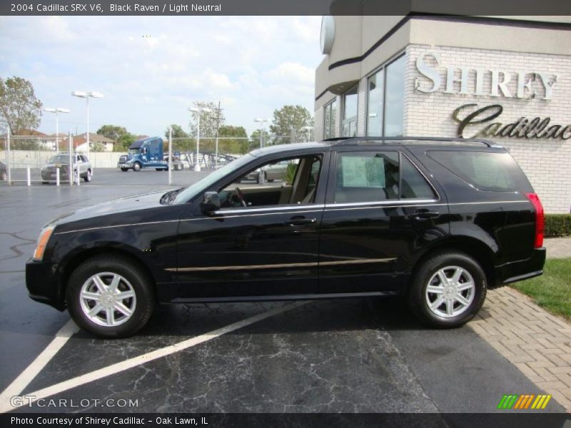 Black Raven / Light Neutral 2004 Cadillac SRX V6