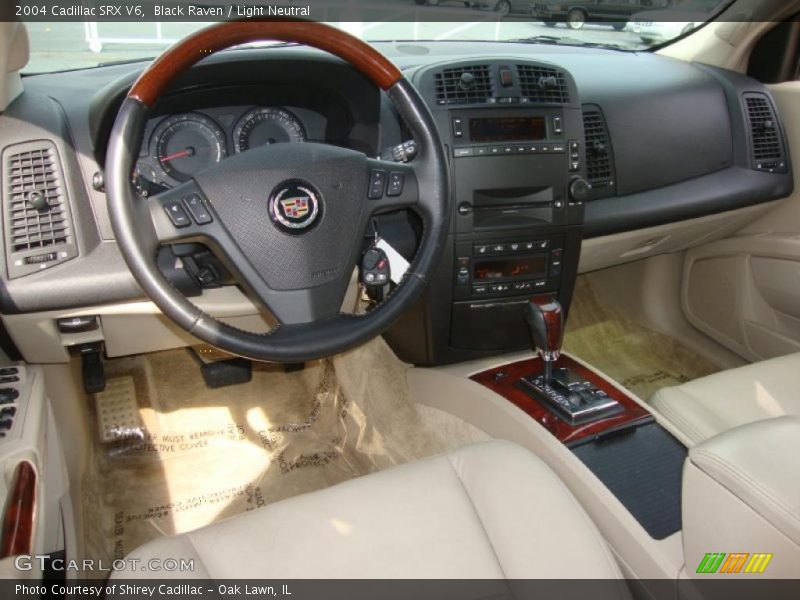 Black Raven / Light Neutral 2004 Cadillac SRX V6