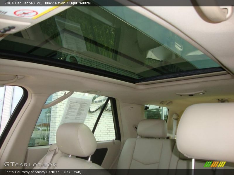 Black Raven / Light Neutral 2004 Cadillac SRX V6